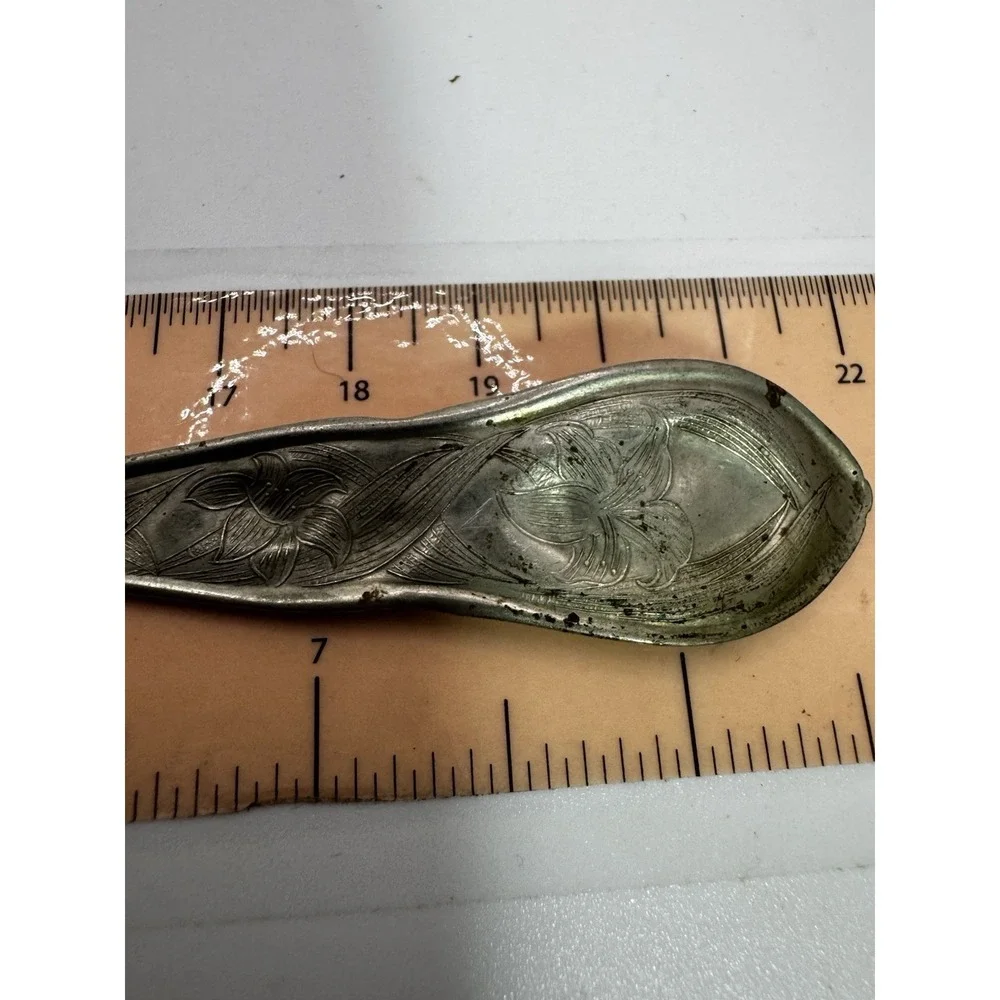 Zanol 1907-1932 25th Anniversary Collector Spoon Antique Advertising Theater